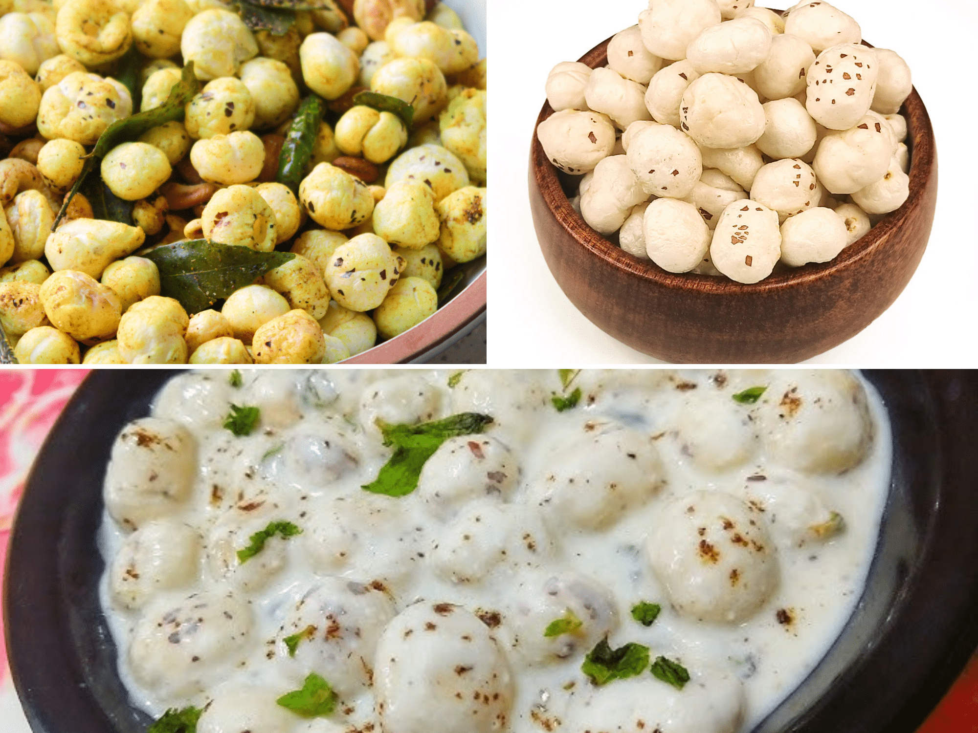 Delicious Vegan Delights: Low-Fat Masala Makhana (Foxnut) Recipe and More