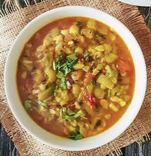Ridge gourd sabzi North Indian style